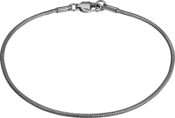 True Rebels Herren Armband Edelstahl - 37306 (21 cm, Edelstahl)