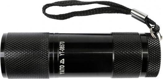 Image du produit Yato Latarka Aluminiowa 9-Led Czarna (8.50 cm)