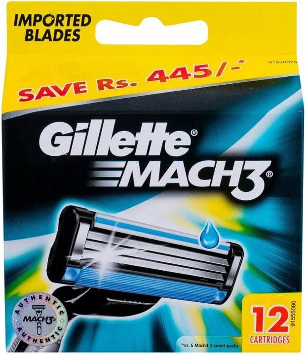 Produktbild Gillette Mach3 (12 x)