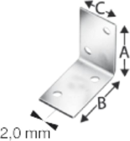 Image du produit Simpson Sst Connecteur angulaire (Connecteur coudé, 1 pcs)