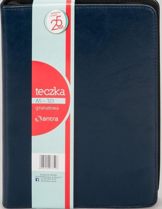 Antrax Briefcase with calculator A5 723 dark blue (233381) (A5, 1 x)