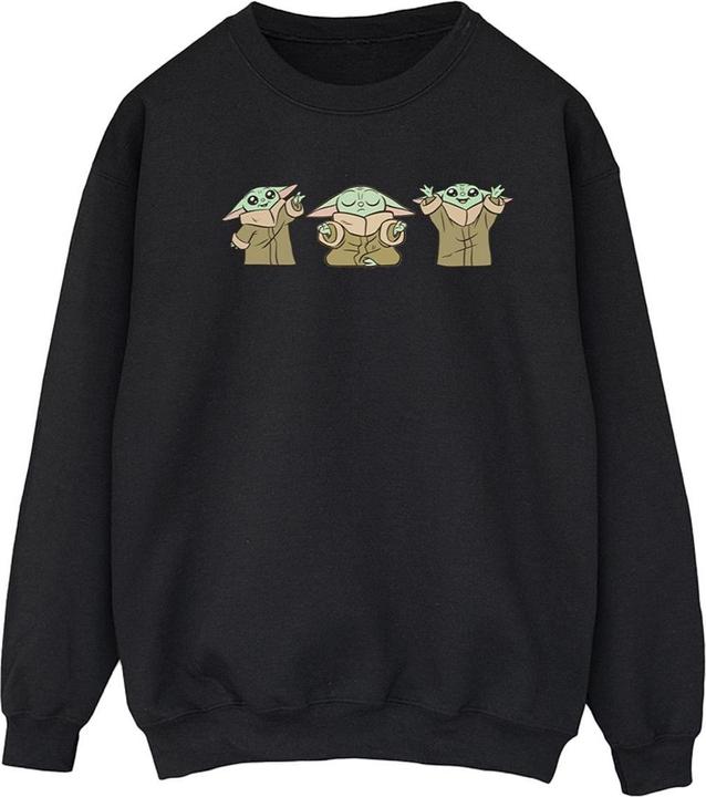 Star Wars The Mandalorian Grogu Poses Sweatshirt (S)