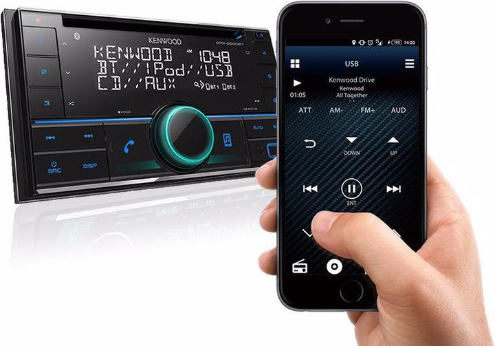 Produktbild Kenwood Corp. Autoradio DPX-5200BT 2 DIN (Android Auto)