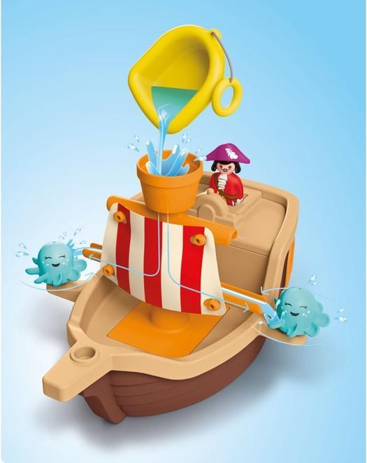 Immagine prodotto Playmobil 71769 JUNIOR & Disney: La nave dei pirati di Peter Pan con schizzi d'acqua e divertimento (71769, Playmobil Junior)