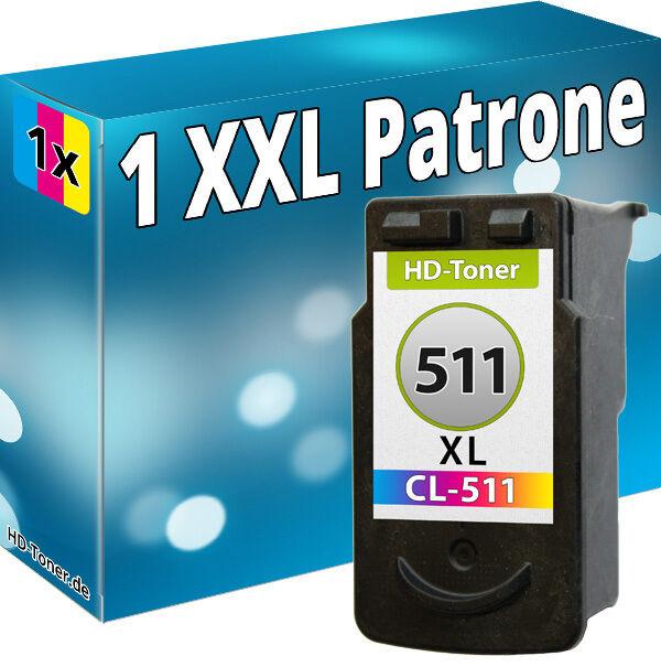 Actual product image Druckfuxx XXL TINTE PATRONEN REFILL für CANON CL-511 PIXMA MX320 MX330 IP2700 MP