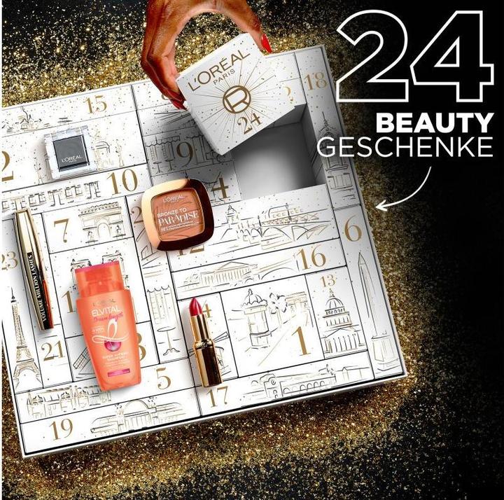Image du produit L'Oréal Paris Calendrier de l'Avent de la beauté de 24 jours