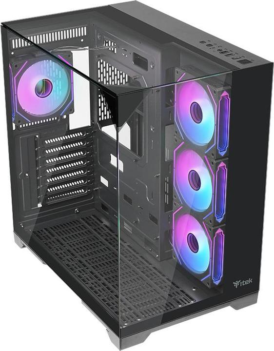 Immagine prodotto Itek Dark Cave Pano (ATX, Mini-ITX, mATX)