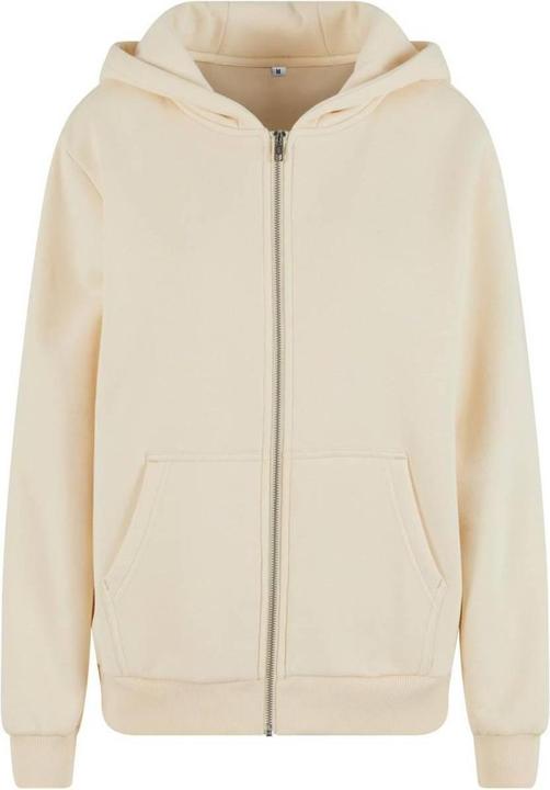 Build Your Brand Hoodie mit durchgehendem Reissverschluss
