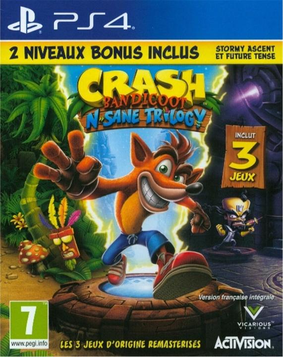Actual product image Activision Crash Bandicoot N. Sane Trilogy (PS4, FR)