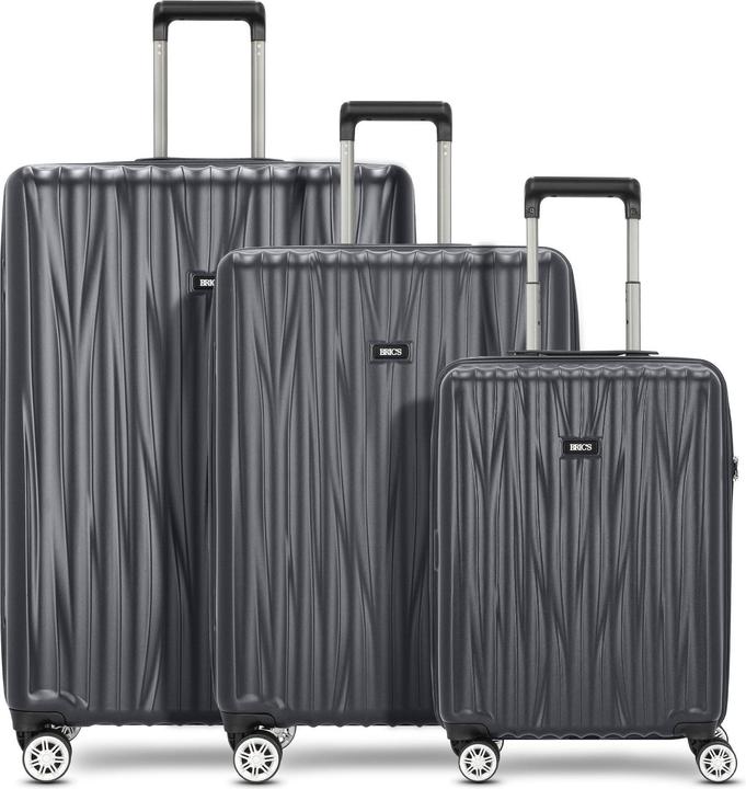 Brics Cervia 4 Rollen Kofferset 3-teilig (217 l, XL (ab 115l))