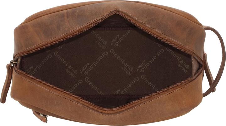 Immagine prodotto Greenland Nature Montenegro borsa da toilette in pelle 24 cm (4 l)