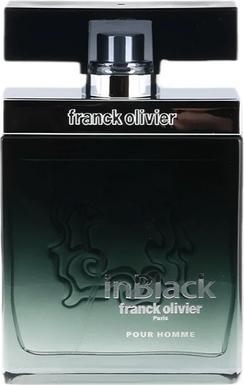 Actual product image Franck Olivier In Black Pour Homme EDT spray 50ml (Eau de toilette, 50 ml)