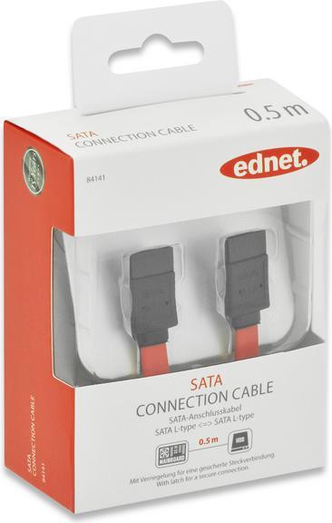 Actual product image ednet SATA connection cable, 0.5m