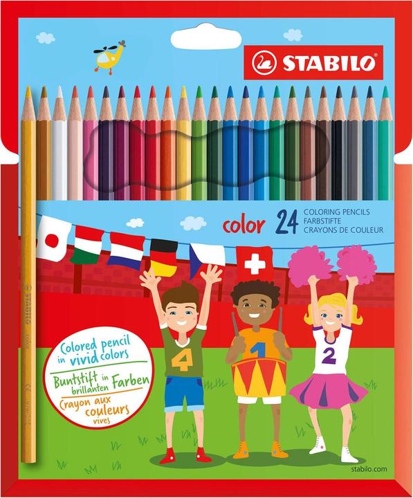 STABILO Color-24 Farben (Mehrfarbig, 24 x)