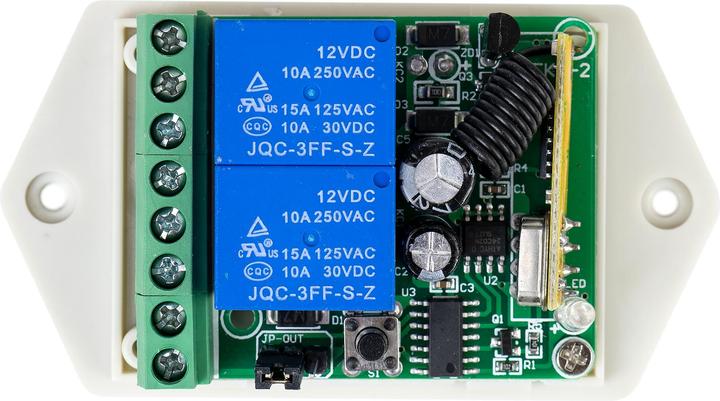 Actual product image PNI CA500LR Remote control relay for controlling 1 or 2 garage doors, gates, barriers, 2 relays