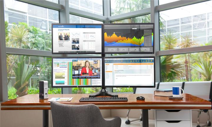 Produktbild HP Quad-Display t310 - Zero Client - DTS - 1 Tera2140 (Teradici Tera2140, 0.50 GB)
