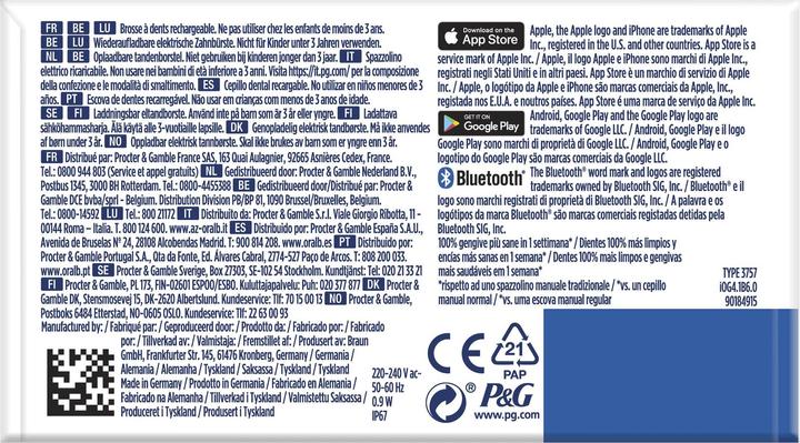 Productafbeelding Oral-B iO serie 4 (Oscillerende tandenborstel)