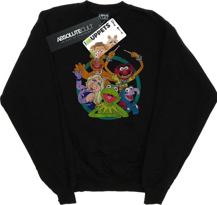 Disney The Muppets Group Circle Sweatshirt (XL)