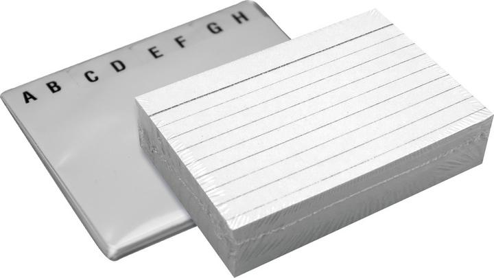 Produktbild Helit Karteibox mit Deckel the index (A8)