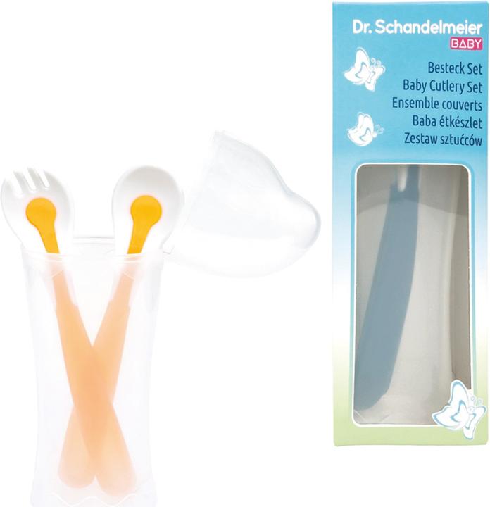 Produktbild Dr. Schandelmeier Silikon Besteck Set mit Transportbox