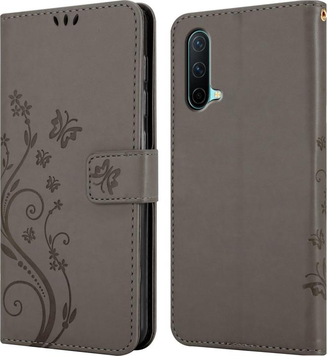 Image du produit Cadorabo Pochette Flower Book (OnePlus Nord CE 5G)