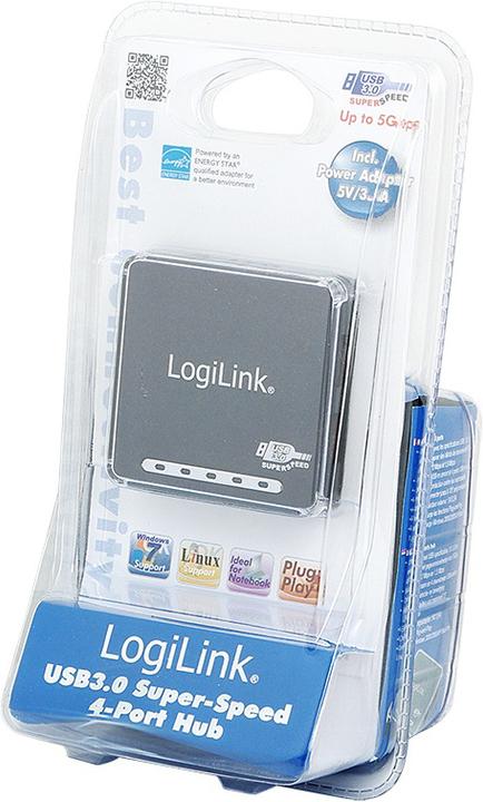 Produktbild LogiLink UA0152 (USB-A, 4 Ports)