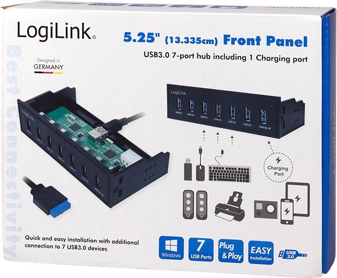 Produktbild LogiLink UA0342 (USB-A, 7 Ports)