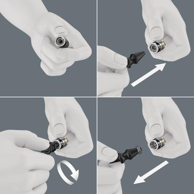 Actual product image Wera 8100 SA All-in Zyklop Speed Ratchet Set (6 mm, 12 mm, 14 mm, 10 mm, 7 mm, 11 mm, 5 mm, 8 mm, 9 mm, 13 mm, 4 mm)