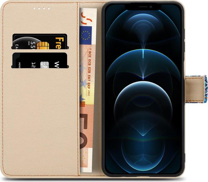 Immagine prodotto Cadorabo Copertina del libro con stampa (Apple iPhone 12 Pro Max)