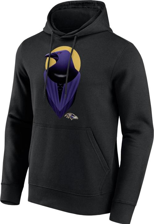 Fanatics NFL Fleece Hoody - ILLUSTRATION Baltimore Ravens - XL (XL)