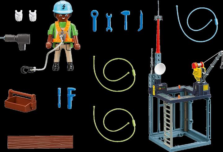 Actual product image Playmobil 70816 Starter set construction site with winch (70816, Playmobil City Action)