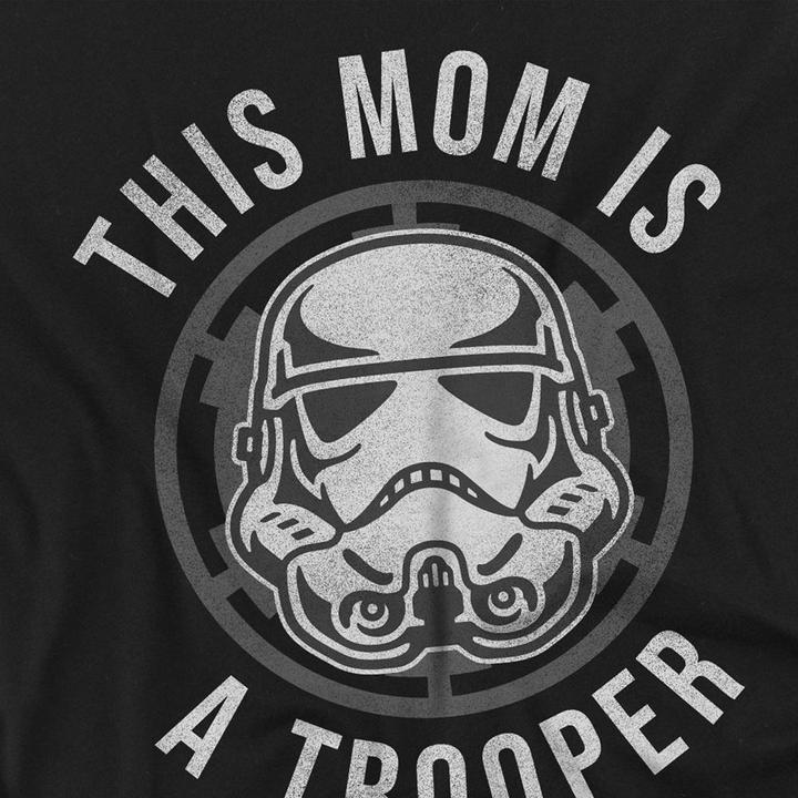 Produktbild Star Wars Mom Is A Trooper TShirt Muttertag (M)