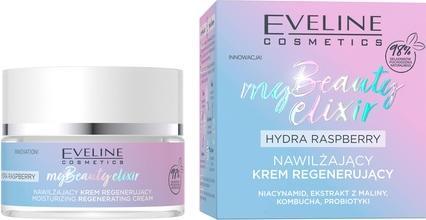Actual product image Eveline My Beauty Elixir Hydra Raspberry moisturising regenerating cream 50ml (50 ml, 24h cream)
