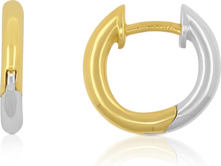 Muau Creolen (Weissgold, Rotgold oder ganz einfach aus Silber hier entdecken., Gelbgold)