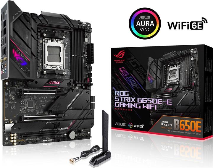 Immagine prodotto ASUS ROG STRIX B650E-E GAMING WIFI (AM5, AMD B650E, ATX)