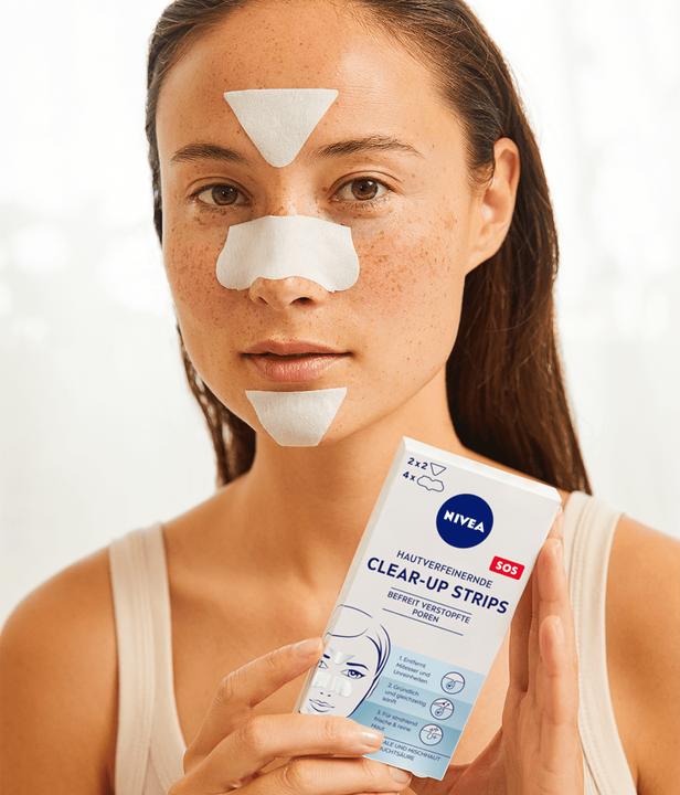 Image du produit NIVEA Bandelettes Clear-up affinant la peau (Nettoyant anti-impuretés, 6000 ml)