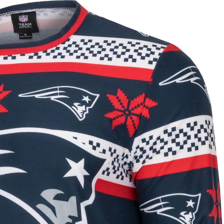 Produktbild Foco NFL Winter XMAS Pyjama Schlafanzug New England Patriots - M (M)
