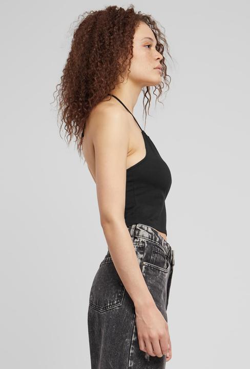 Produktbild Urban Classics Ladies Cropped Neckholder Top 2-Pack (XXL)