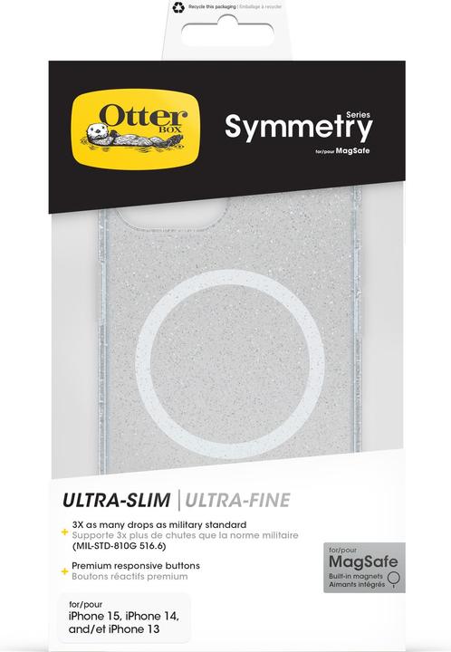 Produktbild OtterBox Symmetry mit MagSafe (Apple iPhone 14, Apple iPhone 15, Apple iPhone 16e, Apple iPhone 13)