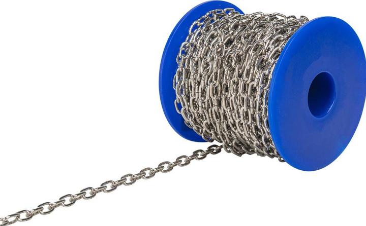 Produktbild Meister Uhrkette 1.8mmx15m vernickelt (15 m)