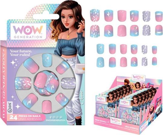 Actual product image Kids Licensing Wow Generation Nail Stickers (Artificial nails, Multicolor)