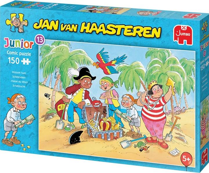 Produktbild Jan van Haasteren Puzzle Junior Schatzsuche, 150. (150 Teile)