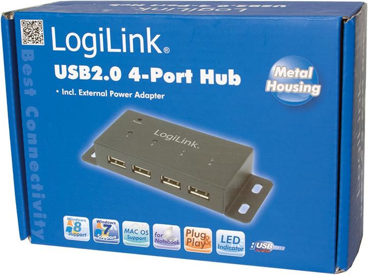 Actual product image LogiLink UA0141A (USB-A, 4 Ports)