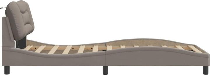 Actual product image VidaXL Bed frame with LED fabric (100 x 200 cm)