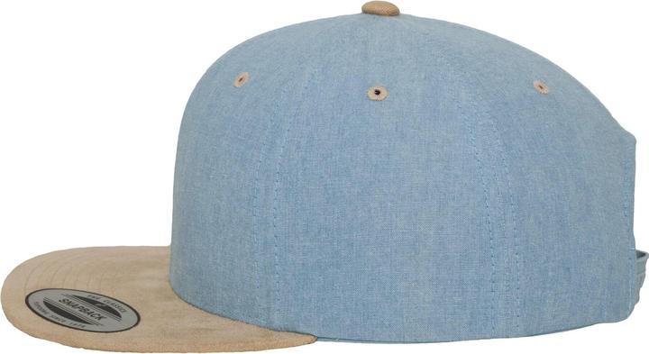 Actual product image Flexfit Chambray-Synthetic-Suede Snapback (One size)