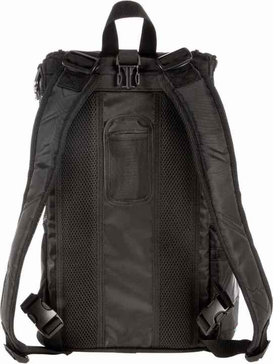 Sherpa Deluxe Pet Carrier & Backpack Black 43x26,5x26cm 7kg - (786306550417) (Dog, Foldable, Washable, Can be opened completely, Breathable)