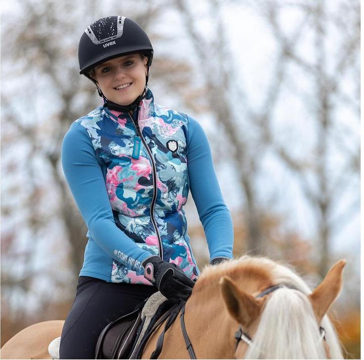 Actual product image Soulhorse Crazy Connection quilted mix jacket (XL)