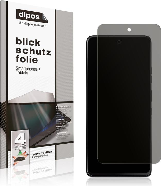 Produktbild Dipos Privacy Blickschutzfolie 4-Way (1 Stück, Motorola Moto G 5G)