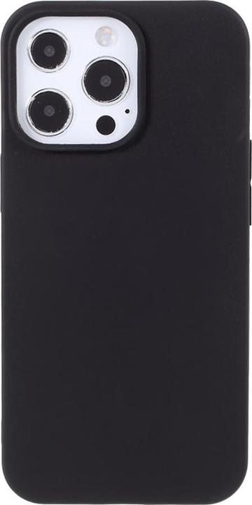 Produktbild Cover-Discount iPhone 13 Pro Max - Matte Silikon Gummi Hülle schwarz (Apple iPhone 13 Pro Max)
