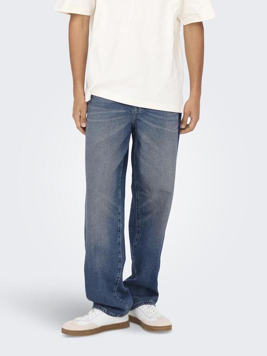 Actual product image Only & Sons ONSFADE Mittlere Taille Karotte, locker geschnitten Jeans Locker geschnitten (W34/L32)